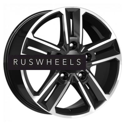 Диски КИК 8x18/5x114,3 ET45 D67,1 Backfire (КС763M) Алмаз черный Диски КИК 8x18/5x114,3 ET45 D67,1 Backfire (КС763M) Алмаз черный