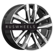 Диски КИК 8x18/5x130 ET43 D84,1 Мичиган (КС1107) Алмаз черный Диски КИК 8x18/5x130 ET43 D84,1 Мичиган (КС1107) Алмаз черный