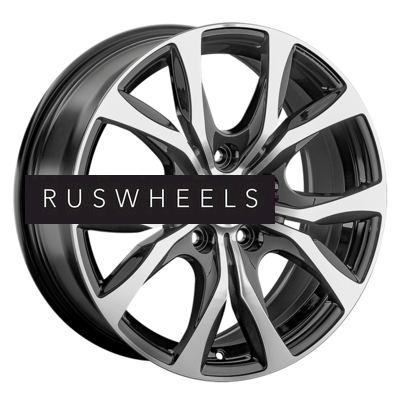 Диски Replay 7,5x18/5x127 ET45 D71,6 CR23 BKF (конус, C570)