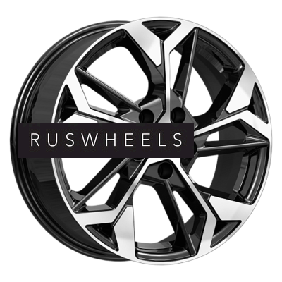 Диски КИК 6,5x17/5x114,3 ET50 D54,1 КС1062 Алмаз черный Диски КИК 6,5x17/5x114,3 ET50 D54,1 КС1062 Алмаз черный