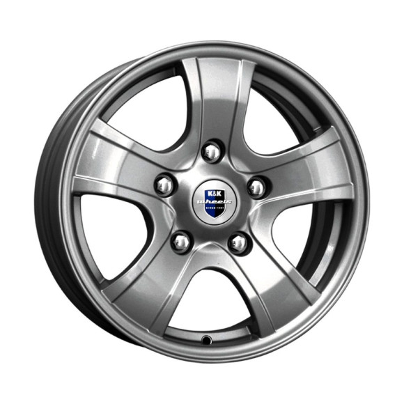 Диски КиК  Тигр (КС452)  7,0\R16 5*139,7 ET40  d98,5  Дарк платинум  [72288]