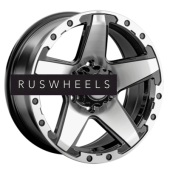 Диски LS 8x16/5x150 ET2 D110,1 1284 BKF (конус, Колпак+лого)