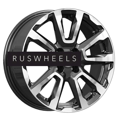 Диски КИК 6,5x16/4x100 ET43 D60,1 КС1026 Алмаз черный Диски КИК 6,5x16/4x100 ET43 D60,1 КС1026 Алмаз черный