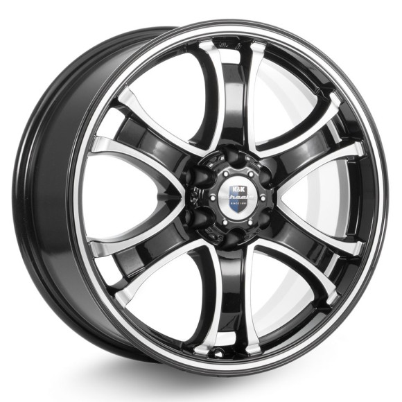 Диски КиК 7.5\R18 6*139.7 ET38 d67.1 Алмаз черный Диски КиК 7.5\R18 6*139.7 ET38 d67.1 Алмаз черный