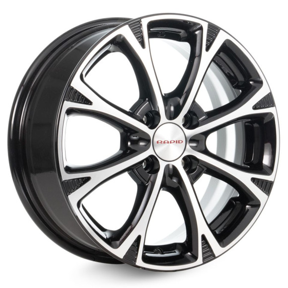 Диски КиК 6,0\R15 4*100 ET40 d60.1 Алмаз черный Диски КиК 6,0\R15 4*100 ET40 d60.1 Алмаз черный