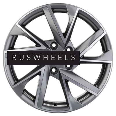 Диски Khomen Wheels 7x17/5x114,3 ET40 D66,1 KHW1714 (Qashqai) Gray-FP Диски Khomen Wheels 7x17/5x114,3 ET40 D66,1 KHW1714 (Qashqai) Gray-FP