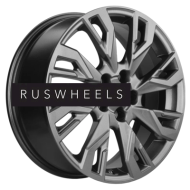 Диски Khomen Wheels 7x18/5x114,3 ET37 D66,5 KHW1809 (Dargo/Jolion) Gray