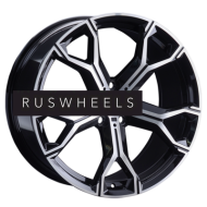 Диски Replay 9,5x21/5x120 ET49 D72,6 LR75 BKF (пш, LR002)