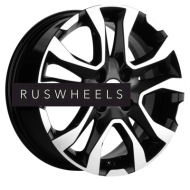 Диски Khomen Wheels 6x15/4x100 ET40 D60,1 KHW1503 (Logan/Sandero/Xray) Black-FP Диски Khomen Wheels 6x15/4x100 ET40 D60,1 KHW1503 (Logan/Sandero/Xray) Black-FP