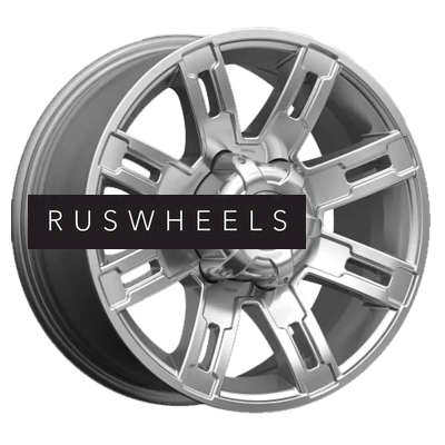 Диски КИК 7,5x16/6x139,7 ET30 D108,1 Полюс (КС609M) Дарк платинум