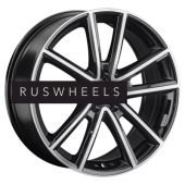 Диски Replay 7,5x18/5x108 ET33 D60,1 CHR114 BKF (конус, C570)