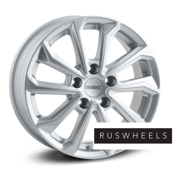 Диски Dezent R16 / 6.5J PCD 5x112 ЕТ 40 ЦО 57.1 KS silver