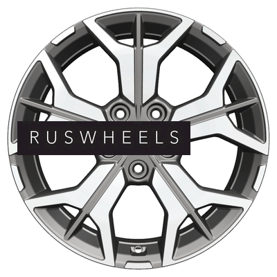 Диски Khomen Wheels 7x17/5x112 ET54 D57,1 KHW1715 (Jetta) Gray-FP