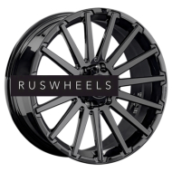 Диски LS Forged 9x22/6x139,7 ET45 D95,1 LS FG32 BK (конус, Колпак+лого)