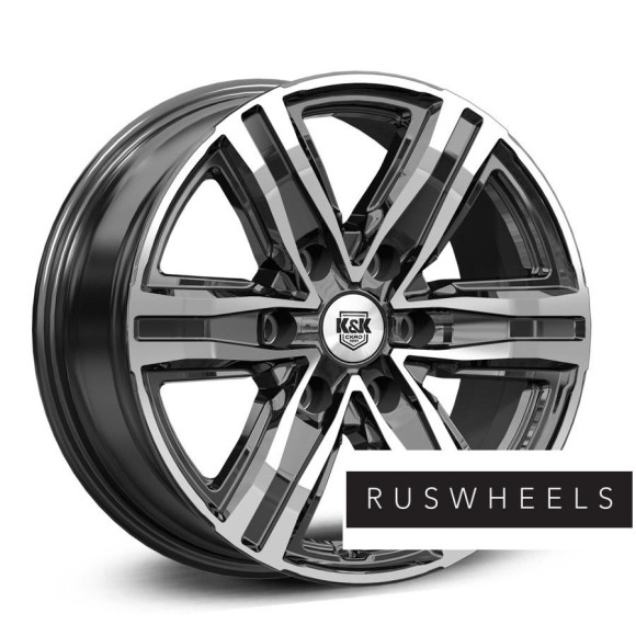 Диски КиК R17 / 7.5J PCD 6x139.7 ЕТ 30 ЦО 106.1 R8