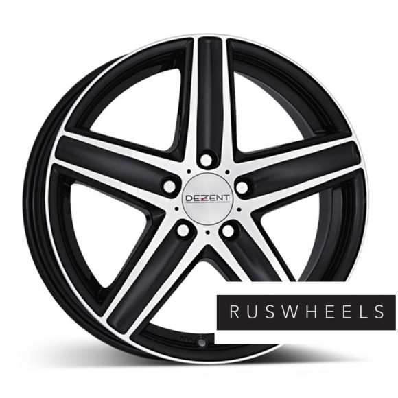 Диски Dezent R18 / 8.5J PCD 5x112 ЕТ 48 ЦО 66.6 TG dark