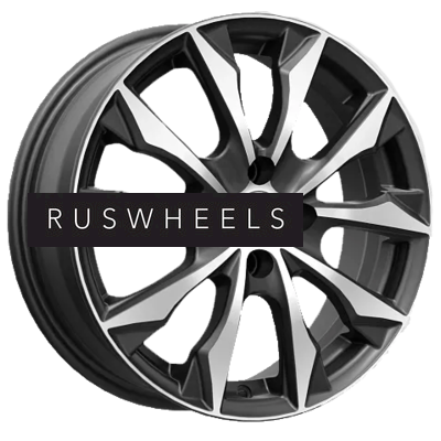 Диски СКАД 6x16/4x100 ET45 D60,1 Нагоя (КЛ312) Алмаз бархат новый