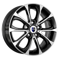 Диски КиК  Urals-оригинал (КС732)  6,5\R15 5*114,3 ET43  d66,1  Алмаз черный  [r67866]