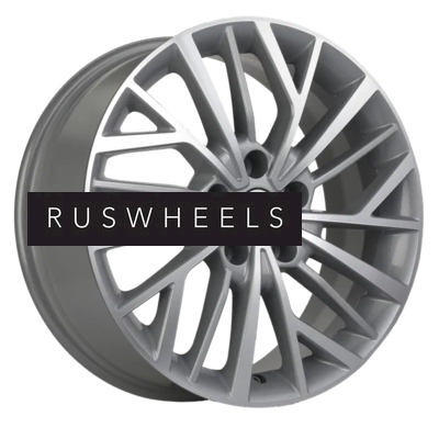 Диски Khomen Wheels 7x17/5x114,3 ET37 D66,5 KHW1717 (Jolion) F-Silver-FP