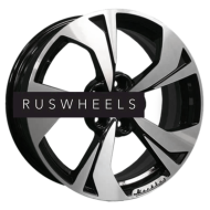Диски Khomen Wheels 7x17/5x114,3 ET40 D66,1 KHW1724 (Qashqai) Black-FP
