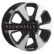 Диски Replay 7,5x18/6x139,7 ET55 D95,1 LX243 BKF (пш, C570)