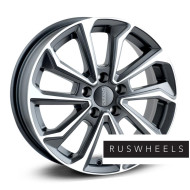 Диски Dezent R16 / 6.5J PCD 5x114.3 ЕТ 40 ЦО 71.6 KS dark