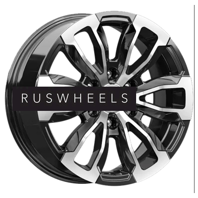 Диски КИК 7,5x18/6x139,7 ET25 D106,1 Меконг (КС959) Алмаз черный Диски КИК 7,5x18/6x139,7 ET25 D106,1 Меконг (КС959) Алмаз черный