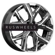 Диски КИК 6,5x18/5x112 ET33 D57,1 Айона (КС1169) Алмаз черный