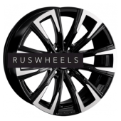 Диски LS 8x20/6x139,7 ET30 D77,8 812 BKF (конус, Колпак+лого)