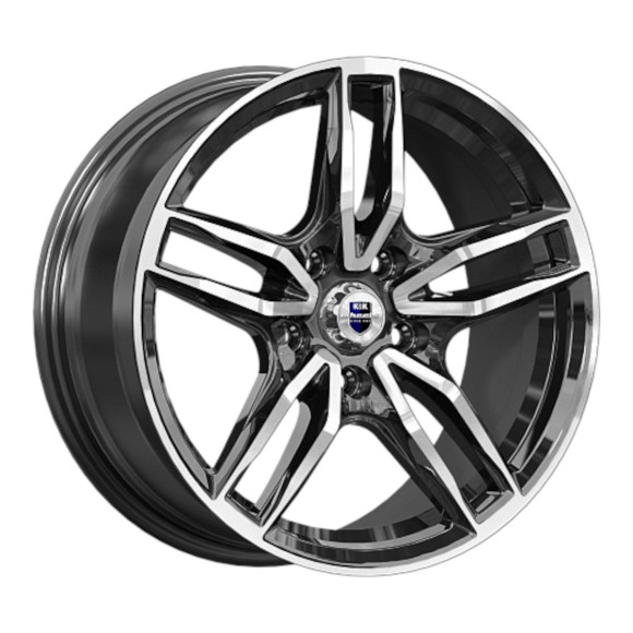 Диски КиК  Бартон (КС1110)  8,0\R17 5*112 ET45  d66,6  Алмаз черный  [82735]