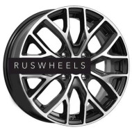 Диски КИК 6x16/4x100 ET37 D60,1 Лилиом-оригинал (КС891) Алмаз черный Диски КИК 6x16/4x100 ET37 D60,1 Лилиом-оригинал (КС891) Алмаз черный