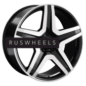 Диски Replay 10x21/5x112 ET54 D66,6 MR137 BKF (конус, MB003)