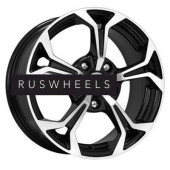 Диски iFree 6,5x15/5x114,3 ET43 D67,1 Эрнесто (КС484) Блэк Джек