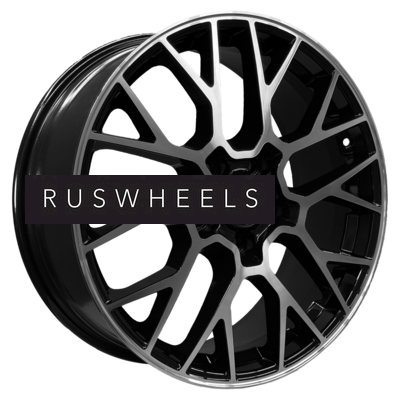 Диски Khomen Wheels 7x18/5x114,3 ET40 D66,1 KHW1818 (Nissan Qashqai) Black-FP Диски Khomen Wheels 7x18/5x114,3 ET40 D66,1 KHW1818 (Nissan Qashqai) Black-FP