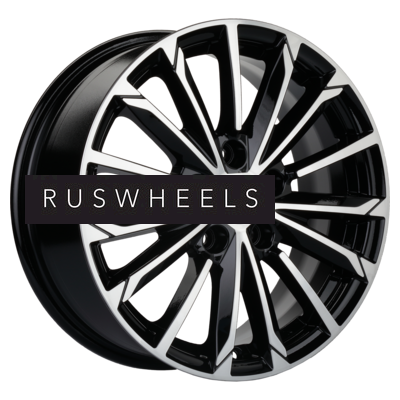 Диски Khomen Wheels 6,5x16/5x108 ET43 D65,1 KHW1611 (Evolute i-Pro) Black-FP Диски Khomen Wheels 6,5x16/5x108 ET43 D65,1 KHW1611 (Evolute i-Pro) Black-FP