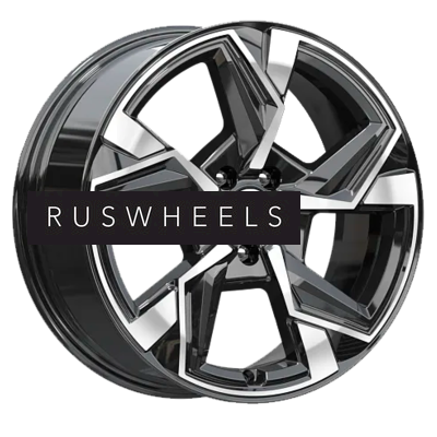 Диски КИК 7,5x18/5x114,3 ET45 D66,1 Кайан (КС1012) Алмаз черный