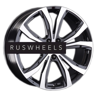 Диски Replay 8x20/5x114,3 ET30 D60,1 LX108 BKF (конус, C570)