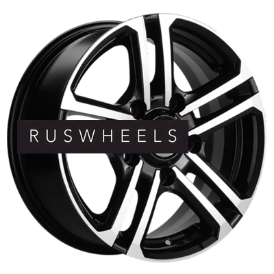 Диски Khomen Wheels 6,5x16/5x139,7 ET40 D98,5 KHW1602 (Niva 4x4) Black-FP Диски Khomen Wheels 6,5x16/5x139,7 ET40 D98,5 KHW1602 (Niva 4x4) Black-FP