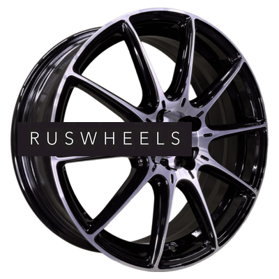 Диски INCH 6,5x17/4x100 ET43 D60,1 FA8537 Gloss Black Machined Face (ZJH) FlowForming
