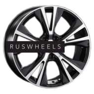 Диски Replay 7,5x18/5x114,3 ET30 D60,1 TY211 BKF (конус, C570)