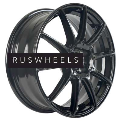 Диски INCH 6,5x17/4x100 ET43 D60,1 FA8537 Full Black Round (ZJH) FlowForming