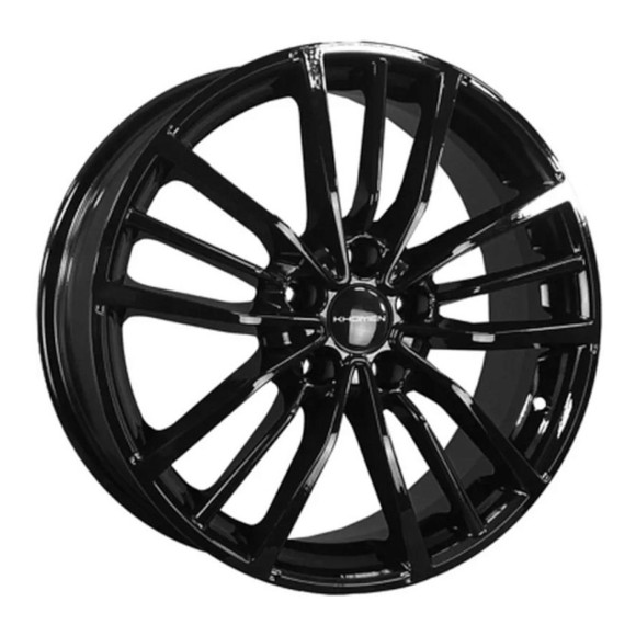 Диски Khomen Wheels 7,0\R18 5*114.3 ET51 d67.1 Black Диски Khomen Wheels 7,0\R18 5*114.3 ET51 d67.1 Black