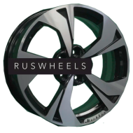 Диски Khomen Wheels 7x17/5x108 ET40 D54,1 KHW1724 (Jac/Москвич 3) Black-FP Диски Khomen Wheels 7x17/5x108 ET40 D54,1 KHW1724 (Jac/Москвич 3) Black-FP