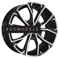 Диски Khomen Wheels 7,5x19/5x114,3 ET51 D67,1 KHW1907 (Sportage) Black-FP
