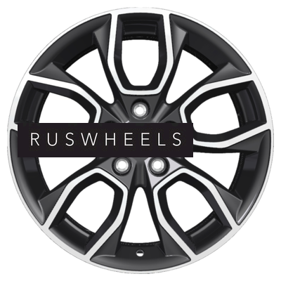 Диски Khomen Wheels 7x17/5x108 ET50 D63,35 KHW1713 (Ford C-Max) Black-FP Диски Khomen Wheels 7x17/5x108 ET50 D63,35 KHW1713 (Ford C-Max) Black-FP