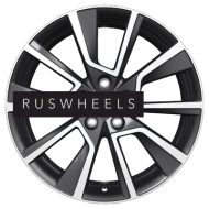 Диски Khomen Wheels 7x18/5x114,3 ET45 D66,1 KHW1802(Teana/X-trail) Black-FP