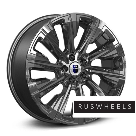 Диски КиК R19 / 7.5J PCD 5x114.3 ЕТ 45 ЦО 66.6 Галего