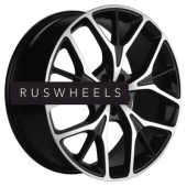 Диски Khomen Wheels 8x20/5x120 ET30 D66,1 KHW2012 (Voyah FREE) Black-FP Диски Khomen Wheels 8x20/5x120 ET30 D66,1 KHW2012 (Voyah FREE) Black-FP