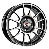 Диски RЕPLIKEY  K37  6,0\R14 4*98 ET35  d58,5  BK/FP  [3700AY]