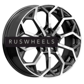 Диски iFree 6,5x16/5x114,3 ET45 D66,1 Спейс-Нидл (КС1000) Блэк Джек